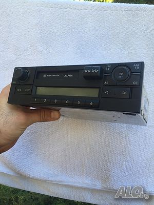 Оригинално Радио-Касетофон Blaupunkt Volkswagen Alpha 2 х 50 вата