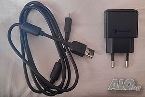 Sony Ericsson зарядно и кабел micro USB с филтри