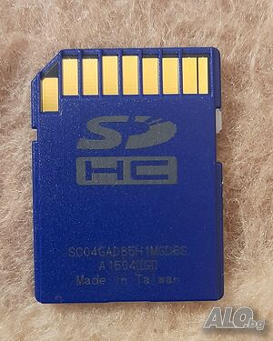 карта памет SD HC 4GB, 20MB/s, 10MB/s, made in Taiwan