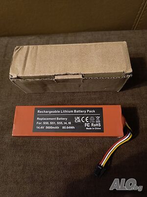 14.4V 5600mAh литиево-йонна резервна батерия, съвместима с Xiaomi Mi Robot 1-во и 2-ро поколение