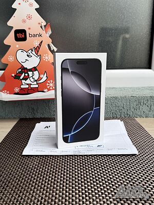Нов!24М Гар /ЛИзинг/ iPhone 16 Pro Max 256Gb Black Titanium Айфон