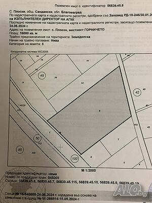 Продавам земеделска земя