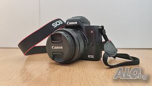 Canon EOS M50 + 2 обектива + аксесоари