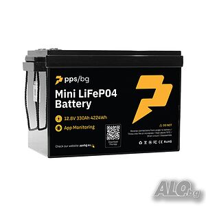 LiFePO4 батерия 12.8V 330Ah (4.2kw/h) с 8000 цикъла - Идеално решение за кемпери и автономни системи