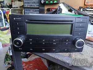 Оригинално CD радио за VW Touareg и Transporter T5 Фабричен касетофон Фолксваген Туарег Т5
