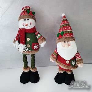 6221 Коледна декоративна фигура със сгъваеми крака, 35-46 см