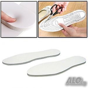 1173 Антибактериални меки стелки за обувки 35-46 номер Memory insoles