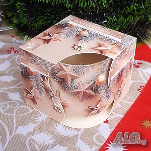 1807 Коледна ароматизирана свещ в чаша Wonderful Christmas