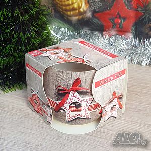 1809 Коледна ароматизирана свещ в чаша Winter Star