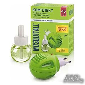 4647 Машинка с течност против комари 45 нощи Mosquitall