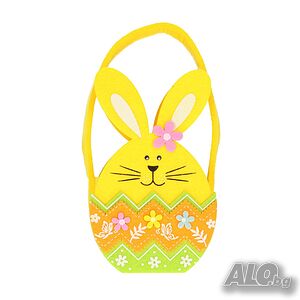 4739 Кошничка за великденски яйца Жълто зайче