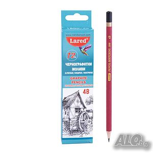 5143 Чернографитен молив 4B Lared