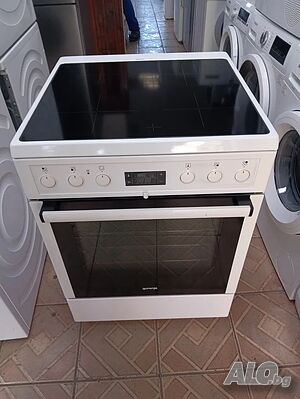 Свободно стояща печка с керамичен плот Gorenje с 2 години Гаранция!