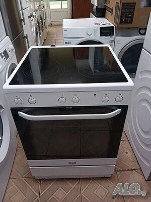 Свободно стояща печка с керамичен плотVoss Electrolux 2години гаранция
