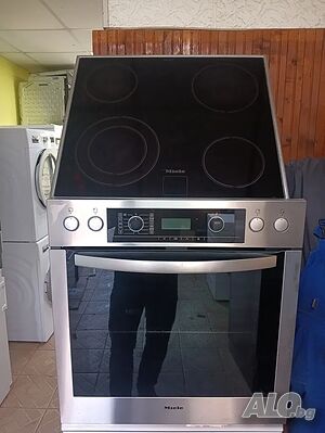 Висок клас иноксова печка за вграждане Миеле Miele с 2 години гаранция