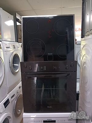 Кафява печка за вграждане Миеле Miele 2 години гаранция!