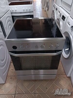 Иноксова свободно стояща печка Voss Electrolux с 2 години Гаранция!
