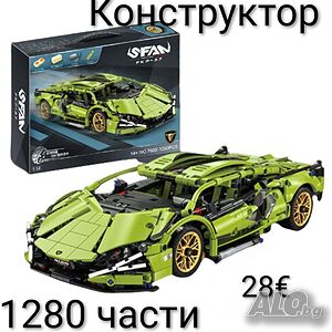 Конструктор 1280 части