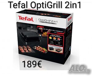 Tefal OptiGrill 2in1 2100W грил скара