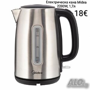 Електрическа кана Midea 2200W 1,7л