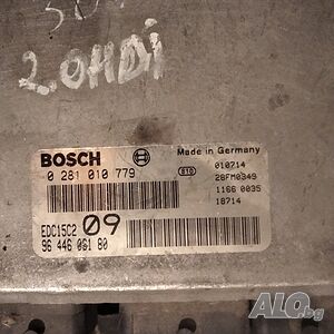 Моторен компютър Peugeot 307, 0 281 010 779 / 0281010779 / 96 446 061 80 / 9644606180 от