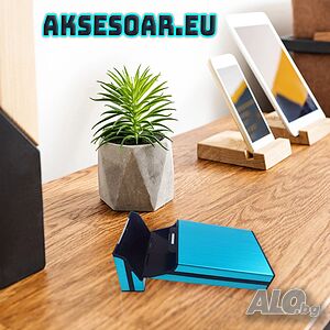 Алуминиева табакера кутия за тънки Слим цигари мурати слим Murati slim контейнер за съхранение