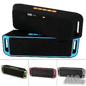 Безжичен Bluetooth 3.0 високоговорител USB флаш FM радио стерео Супер бас MP3 плейър