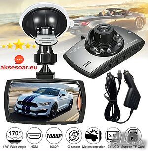 Автомобилна камера видео регистратор за стъкло на кола 1080p Full HD DVR Рекордер Car Cam автомобил
