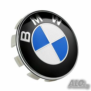 4 бр. капачки за джанти BMW 68 мм лого емблема БМВ прахова защита цветни за украса лого капачка