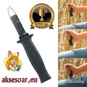 Кама за фокуси реквизит играчки шега магия хладен пластмасов прибиращ се нож страшен трик фалшив