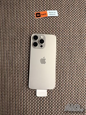 100% 🔋 Батерия⚠️ iPhone 15 Pro MAX ❗️лизинг от 24€/мес Natural❗️ Titanium 256GB
