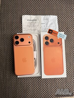 КАТО НОВ❗️24м ГАР. 🔥 iPhone 17 Pro Лизинг от 41€/мес ❗️ Cosmic Orange / 256Gb⚠️
