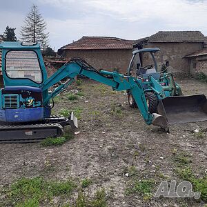 Изкопни услуги с мини багер и услуги с челен товарач