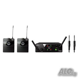 Безжични микрофони AKG WMS40 Mini Dual Instrumental Set