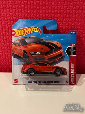 🔥 Hot Wheels 2020 Ford Mustang Shelby GT500 | Ново / Sealed | Колекционерска количка