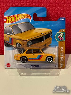 🔥 Hot Wheels BMW 2002 | Ново / Sealed | Колекционерска количка