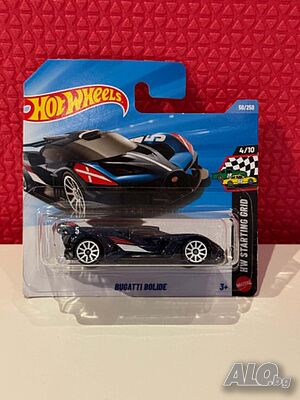 🔥 Hot Wheels Bugatti Bolide | Ново / Sealed | Колекционерска количка