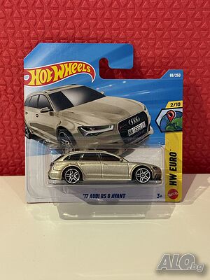 🔥 Hot Wheels [’17 AUDI RS6 Avant] | Ново / Sealed | Колекционерска количка