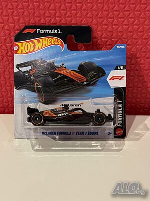 🔥 Hot Wheels [Formula 1 McLAREN болид] | Ново / Sealed | Колекционерска количка