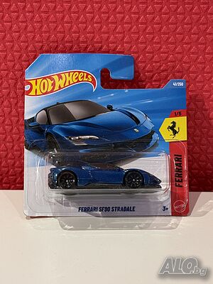 🔥 Hot Wheels Ferrari SF90 Stradale | Ново / Sealed | Колекционерска количка