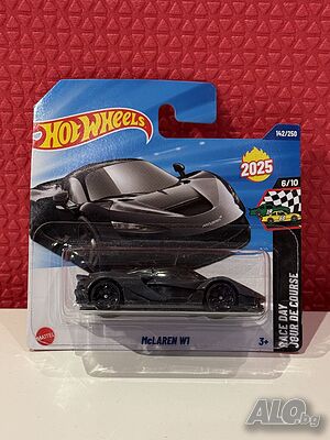 🔥 Hot Wheels McLaren W1 | Ново / Sealed | Колекционерска количка