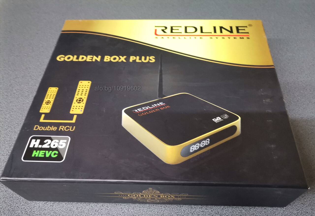 Сателитен приемник Redline Golden Box HDTV приемници | Сателитна ...