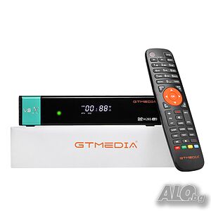 GTMEDIA V8X - Сателитен приемник с IPTV и карточетец