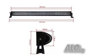 240W Мощен Led Bar 12V 24V- 105См