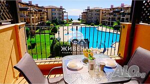Продавам 1-стаен апартамент с гледка към морето, с. Топола