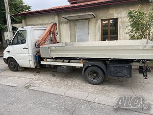 Транспортни услуги: САМОСВАЛ С КРАН