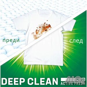 Течен препарат за пране Persil Deep Clean Active Gel, 116 пранета 5, 8 L