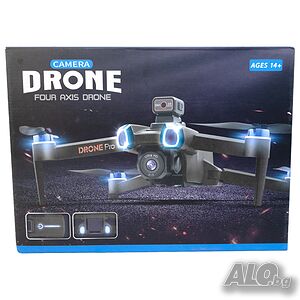 Сгъваем дрон Drone Pro JC814 с двойна 4K камера, 360° избягване на препятствия и WiFi управление
