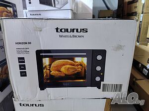 Електрически фурни Taurus Horizon - 30L, 45L и 60L, 15 функции, таймер 90 мин. и двойно стъкло