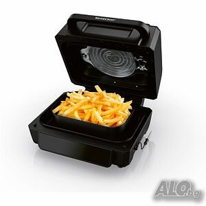 Уред 2 в 1 SilverCrest Air Fryer with Grill - хрупкаво, вкусно и без мазнина